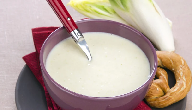 Velouté d'endives au miel