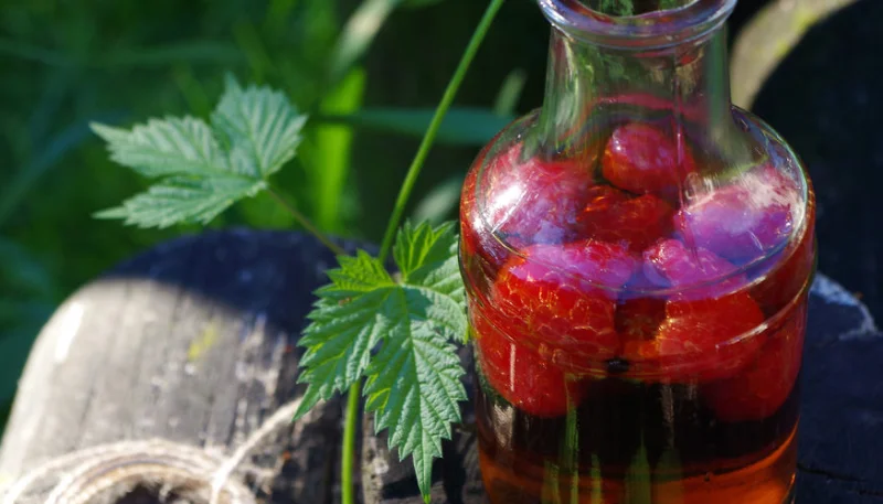 Vinaigre de framboises