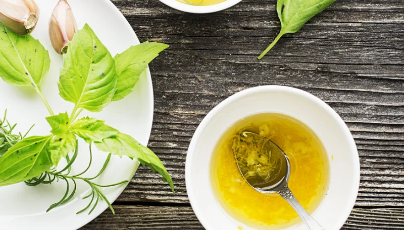 Vinaigrette au citron et à l'aneth