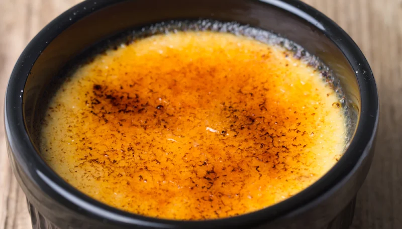 Crème brûlée aux épices