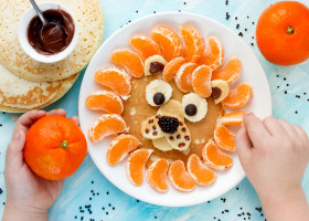 Lion pancake