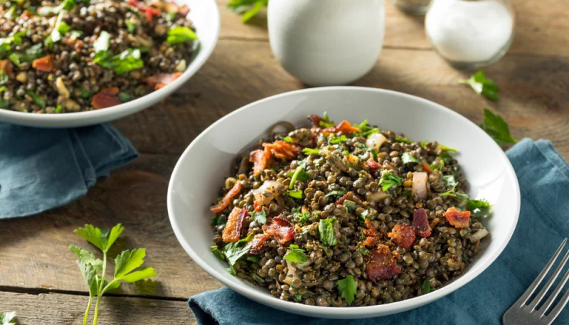 Petit salé aux lentilles facile