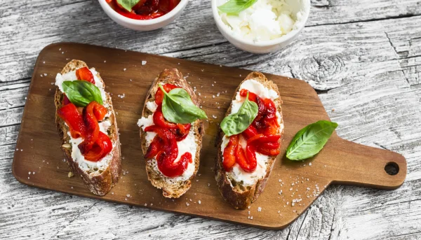 Bruschetta : nos recettes pour des tartines croustillantes