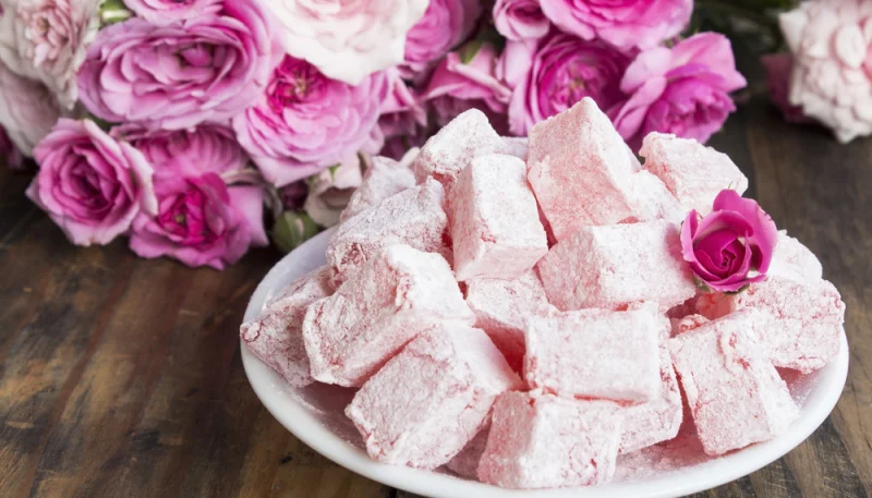 Loukoums à la rose