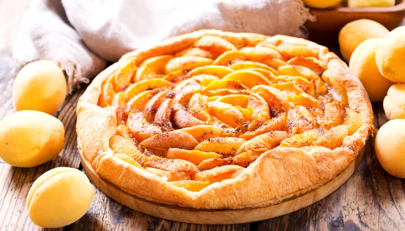 Tarte fine à l'abricot