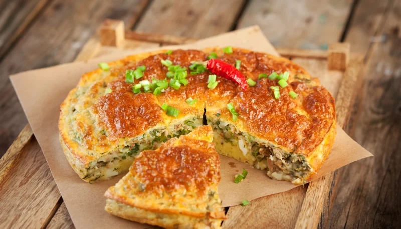 Tarte au thon et légumes du soleil