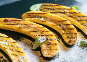 Bananes grillées au barbecue