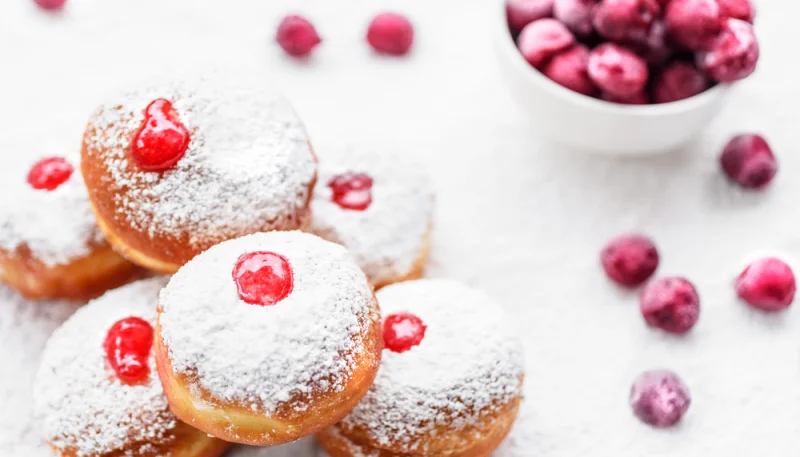 Beignets aux cerises