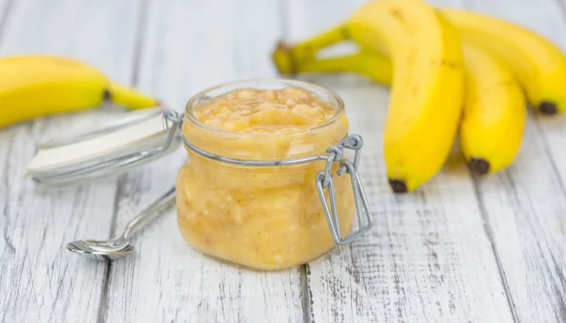 Compote de bananes à l'orange