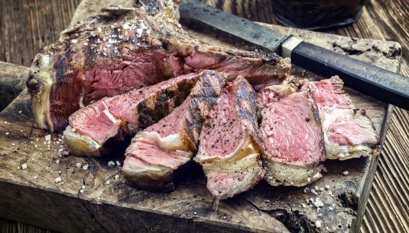 Côte de boeuf au barbecue