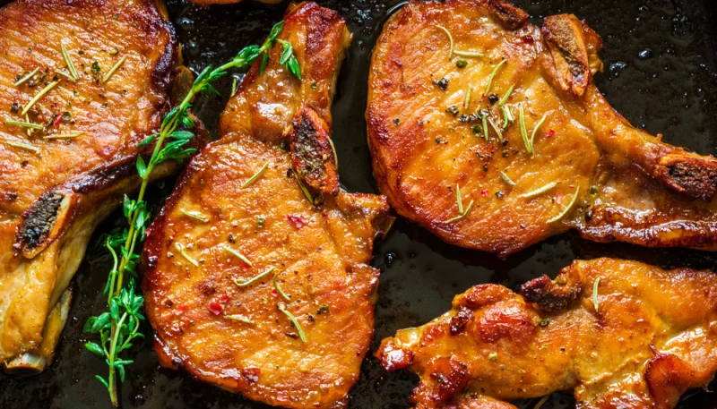 Côtes de porc au barbecue