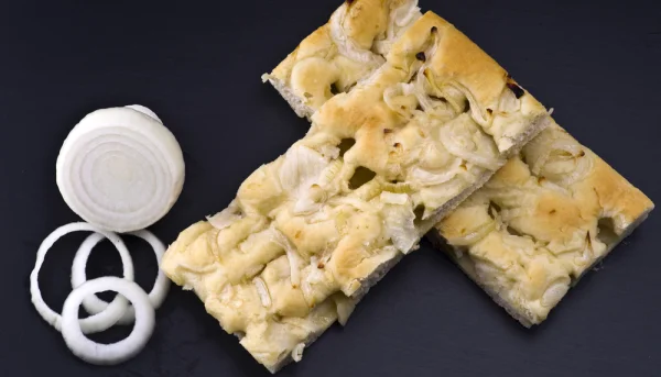 Fougasse aux oignons