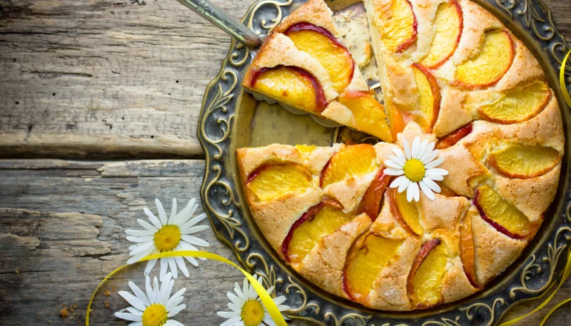 Moelleux aux nectarines