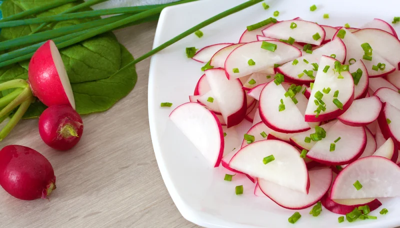 Salade de radis à la feta