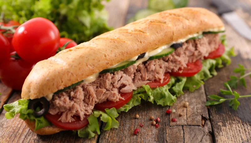 Sandwich au thon