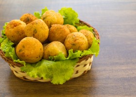 Croquettes de pâtes au jambon