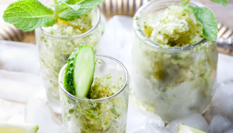 Granité de concombre