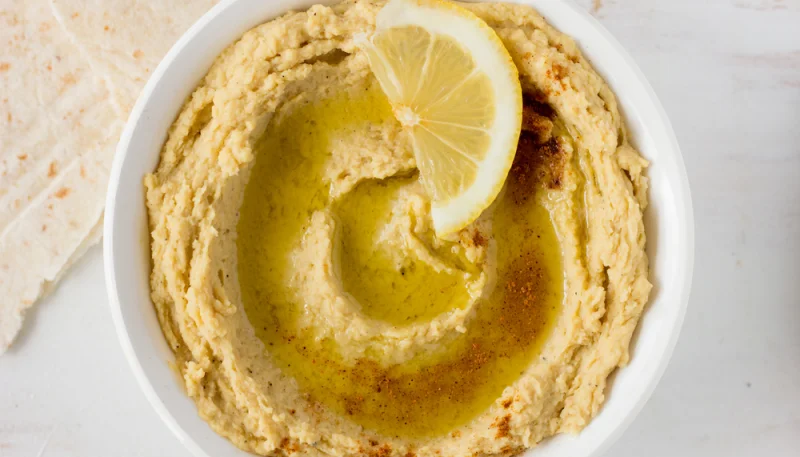 Houmous au citron