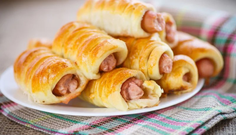 Mini-feuilletés à la saucisse