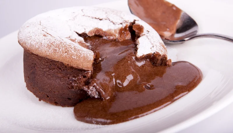 Mini-fondants au praliné