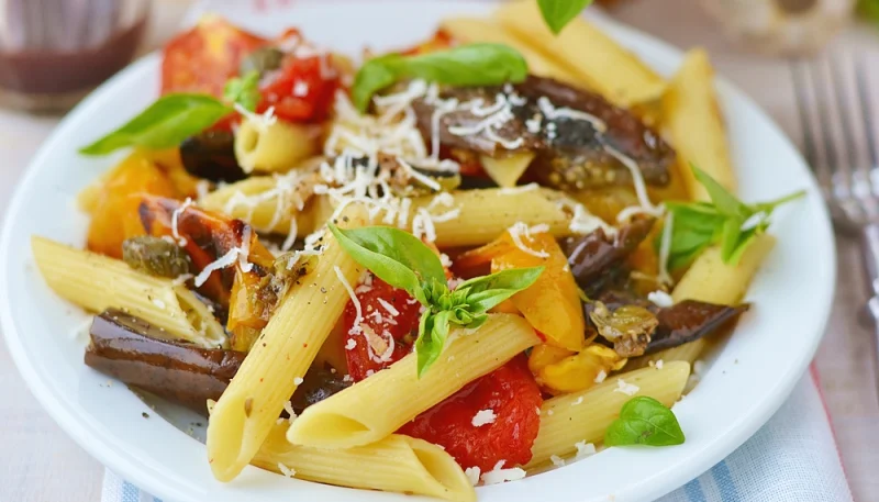Penne aux légumes du soleil