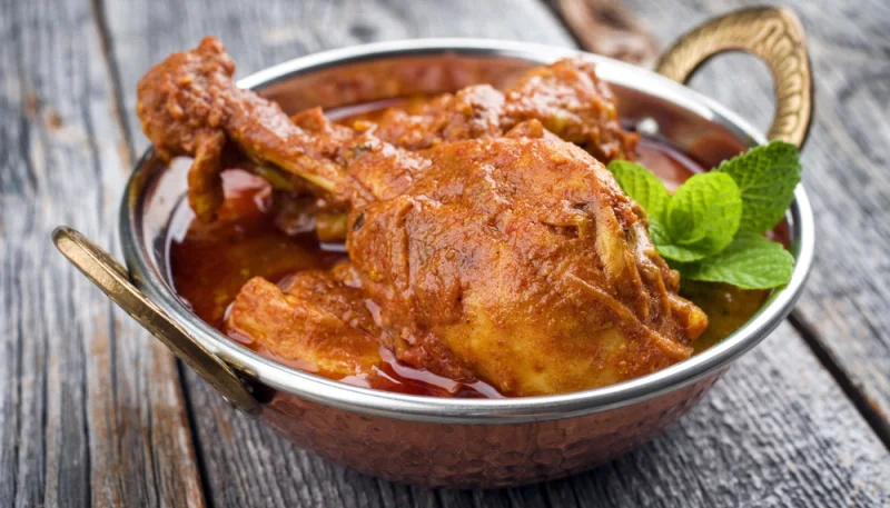 Poulet vindaloo
