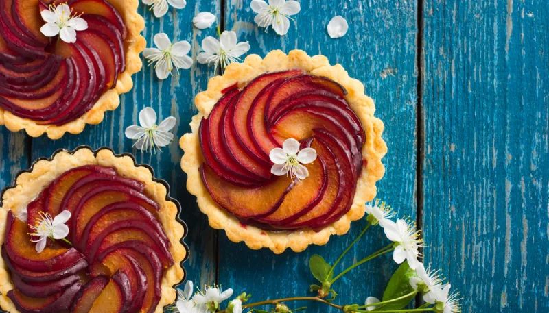 Tartelettes à la pêche