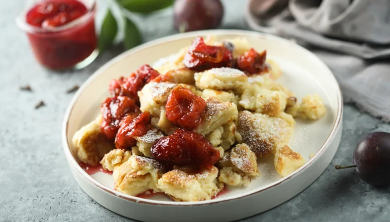 Beignets légers de prunes