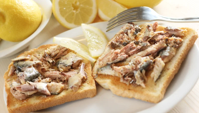 Beurre de sardine au citron