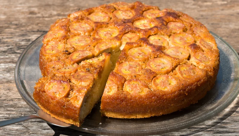 Gâteau au yaourt à la banane