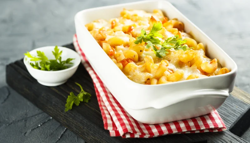 Gratin de coquillettes au potimarron