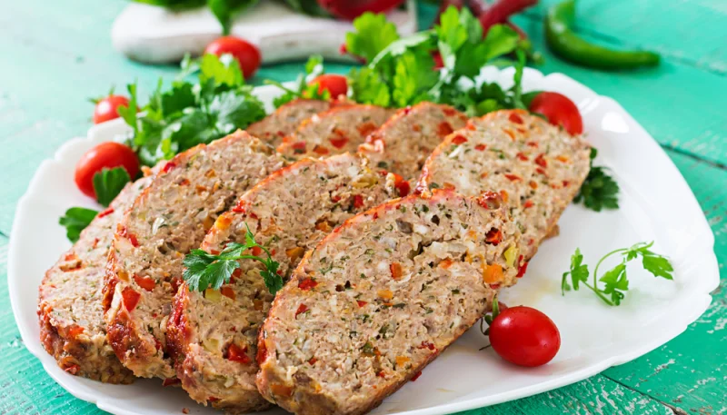 Pain de viande aux légumes