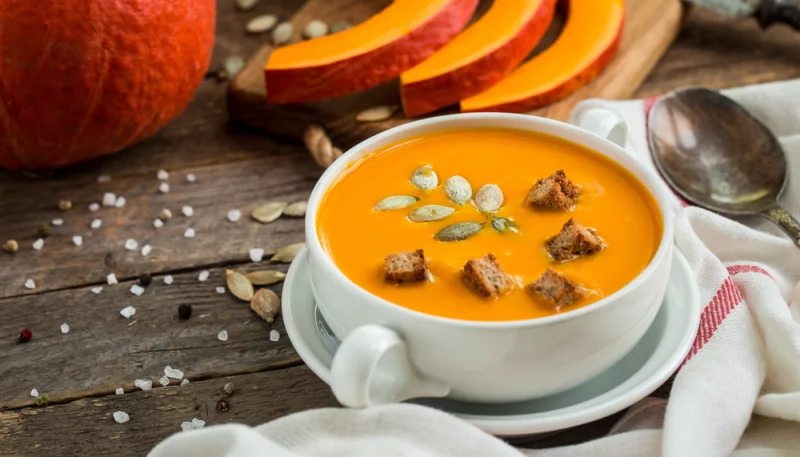 Soupe campagnarde à la citrouille