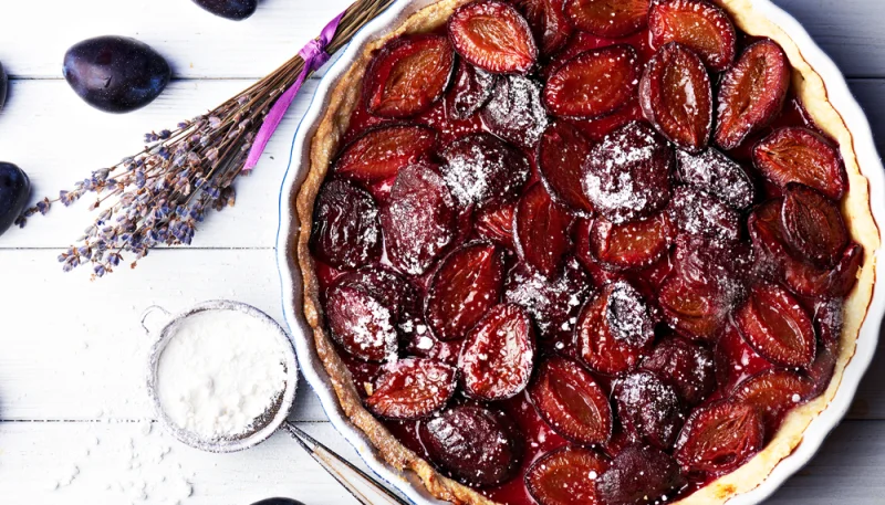 Tarte aux prunes