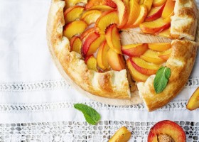 Tarte rustique aux nectarines
