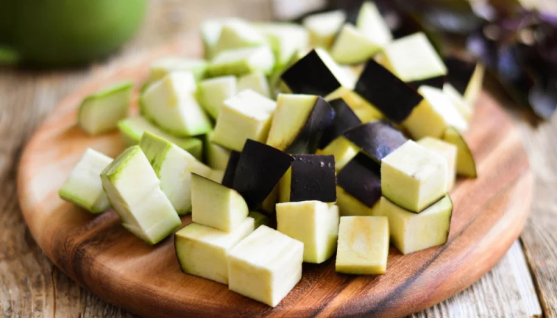 Aubergine au micro-ondes