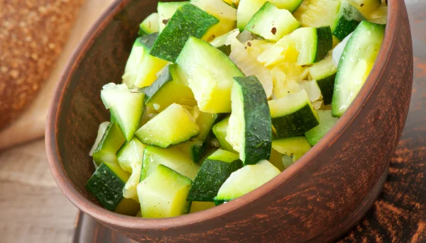 Courgette au micro-ondes