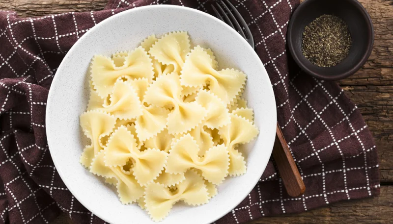 Farfalles au micro-ondes