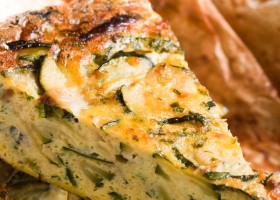 Frittata aux courgettes et à la feta