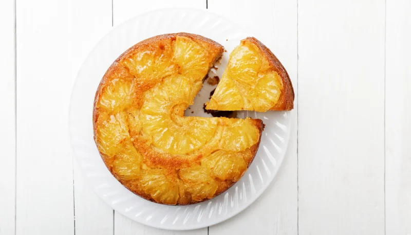 Gâteau au yaourt à l'ananas