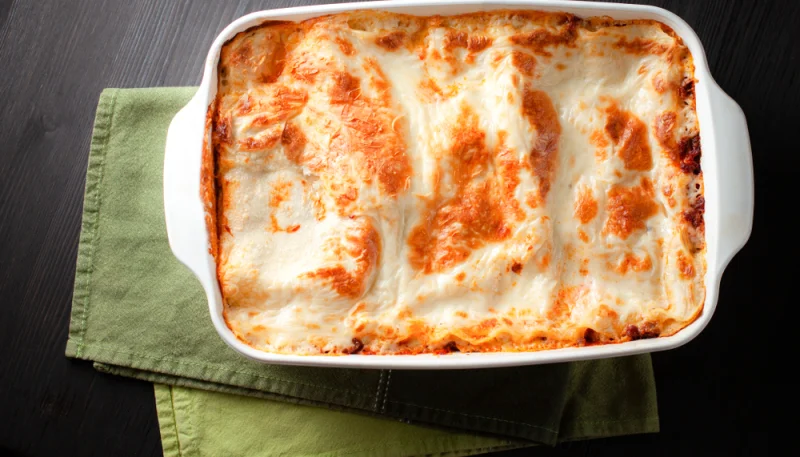 Lasagnes au confit de canard et girolles