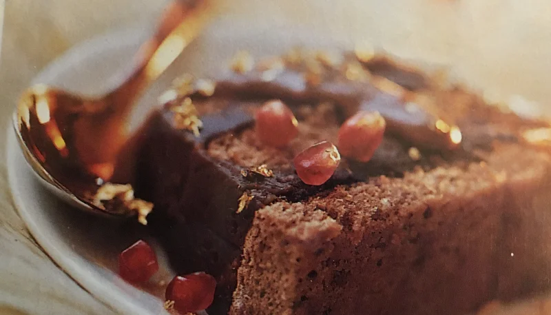 Bûche de Noël aux deux chocolats