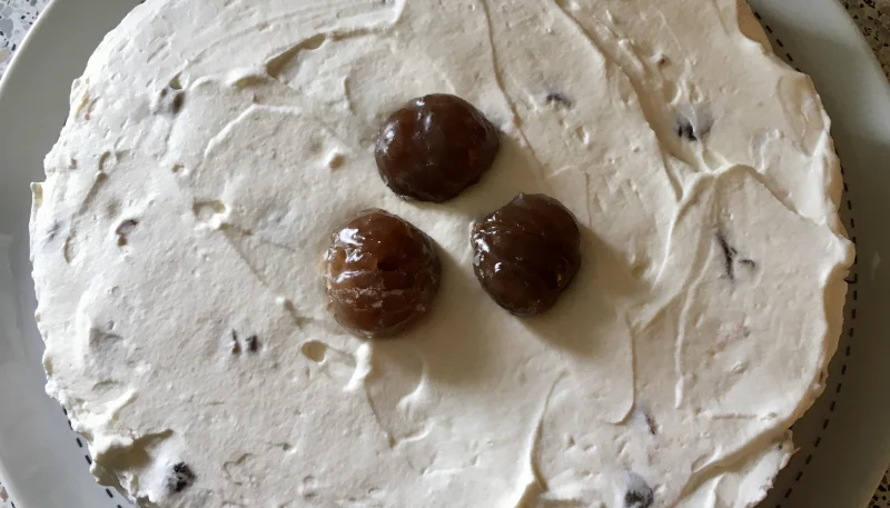 Dôme aux marrons glacés