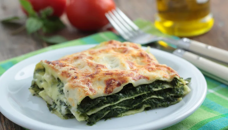 Lasagnes ricotta et épinards