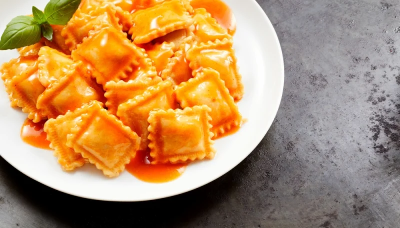 Raviolis au paprika