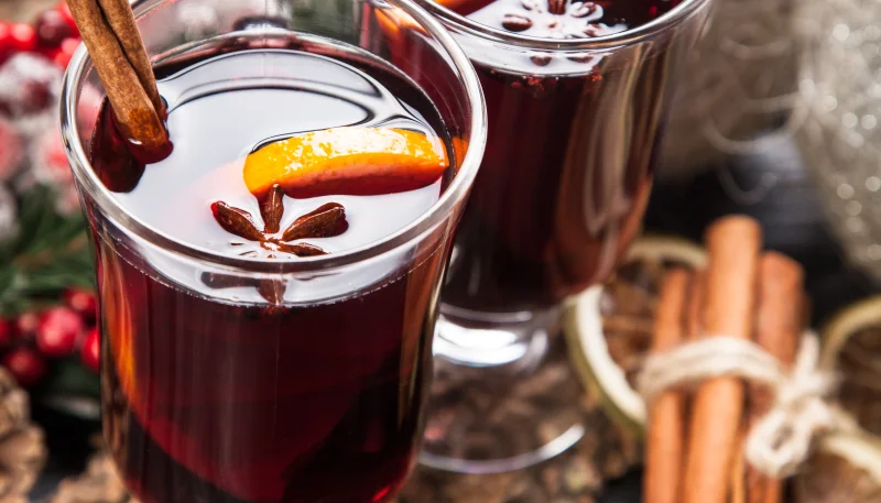 Vin chaud aux épices