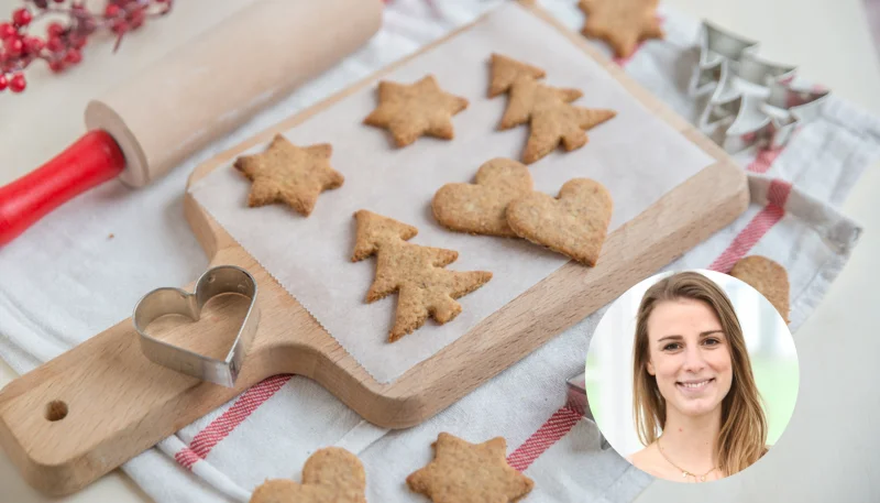 Biscuits sablés de Noël de Camille gagnante du Meilleur Pâtissier