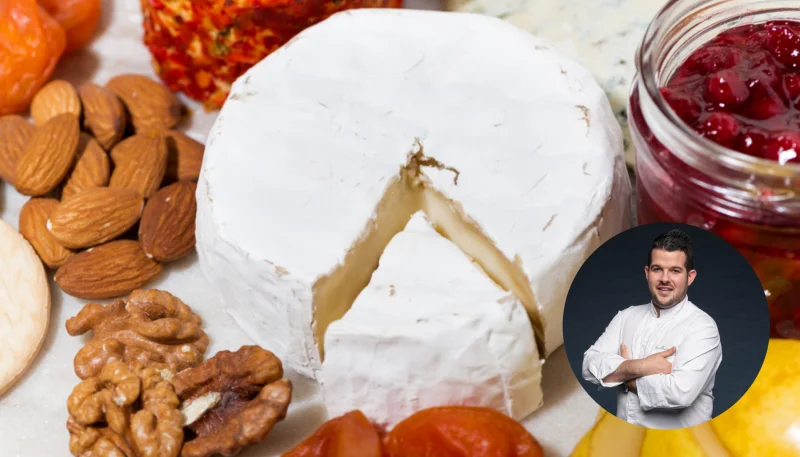 Camembert aux fruits secs façon Guillaume Pape