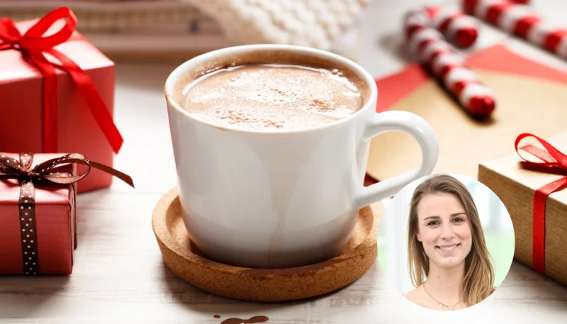 Chocolat chaud à la fève tonka façon Camille du Meilleur Pâtissier 2019