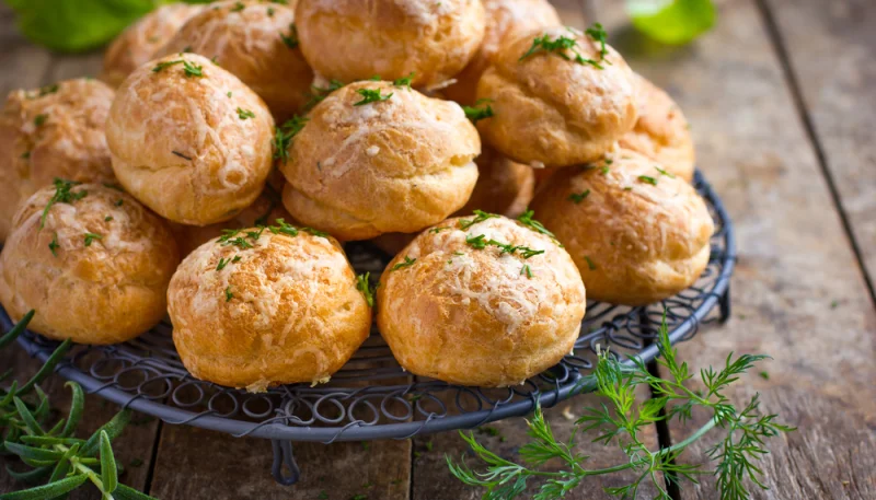 Choux au saumon fumé